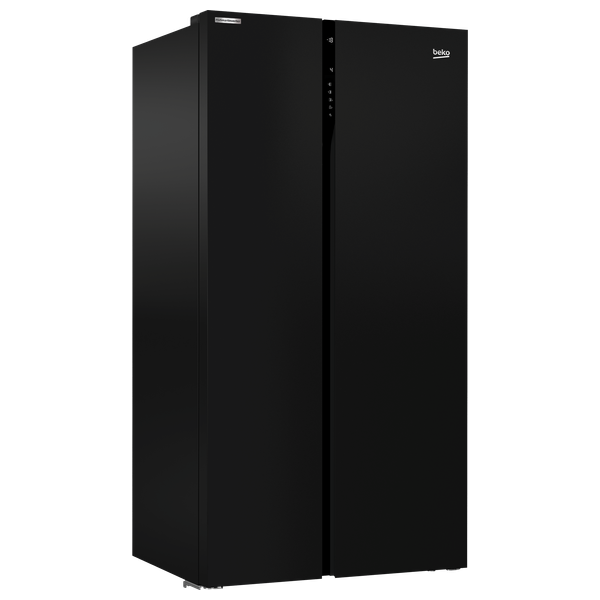  Beko GN164020GB - 20 ft - Side By Side Refrigerator - Black 