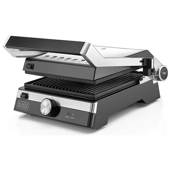  Black & Decker CG2000-B5 - 2000W - Health Grill - Silver 