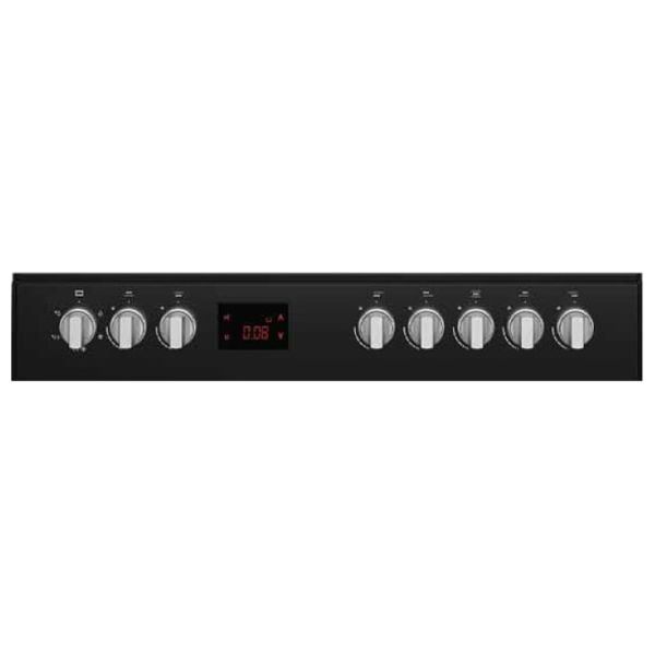 طباخ جورنجي غازي - 5 مشاعل - GGI9C20B - اسود