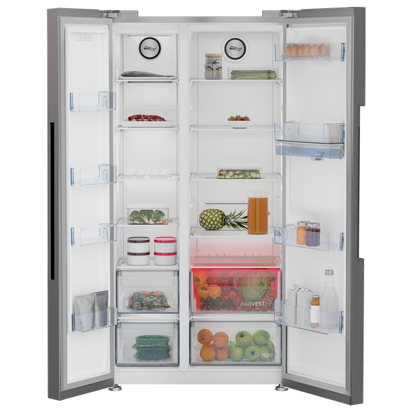  ثلاجة بيكو ذات الابواب المزدوجة - 20 قدم - GN163320DXP - ستانلس ستيل 