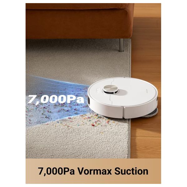  Dreame L10s Pro Ultra - Robot Vacuum & Mop - 5200 mAh - White 