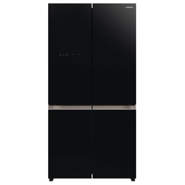  ثلاجة هيتاشي ذات التصميم الفرنسي - 26 قدم - RWB720GBK - اسود 