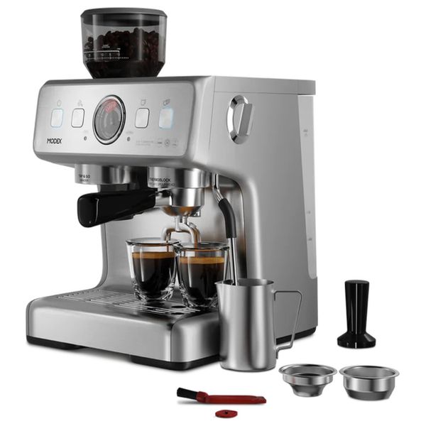 Modex ES4700 - Espresso Maker - 1550W - Silver