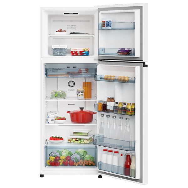 Hitachi HRTN6443SPWHIQ -15ft - Conventional Refrigerator - White