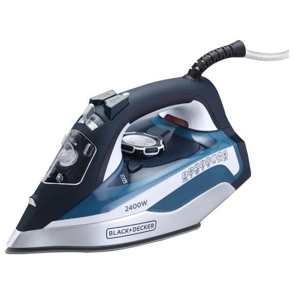 مكواة بخارية بلاك اند ديكر- 2400 واط - X2150-B5 - أزرق