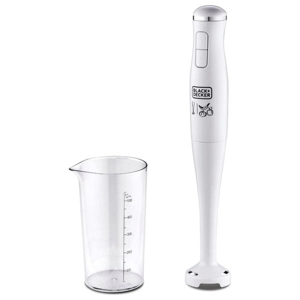 Black & Decker SB2500-B5 - Hand Blender - 300W - White