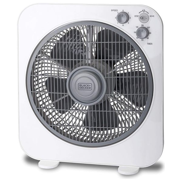  مروحة بلاك اند ديكرمنضدية - 40 واط - FB1220-B5 - أبيض 