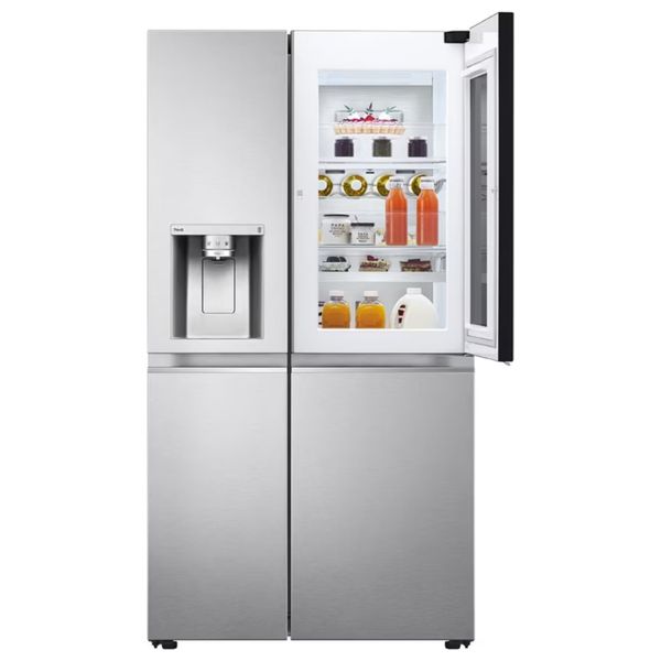  ثلاجة ال جي ذات التصميم الفرنسي - 22 قدم - GCX-287TVS - سلفر 