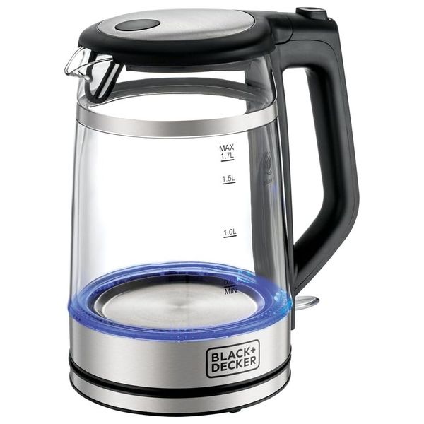 Black & Decker GK220  - Electric Kettle - 1.7 L - 2200 W - Silver