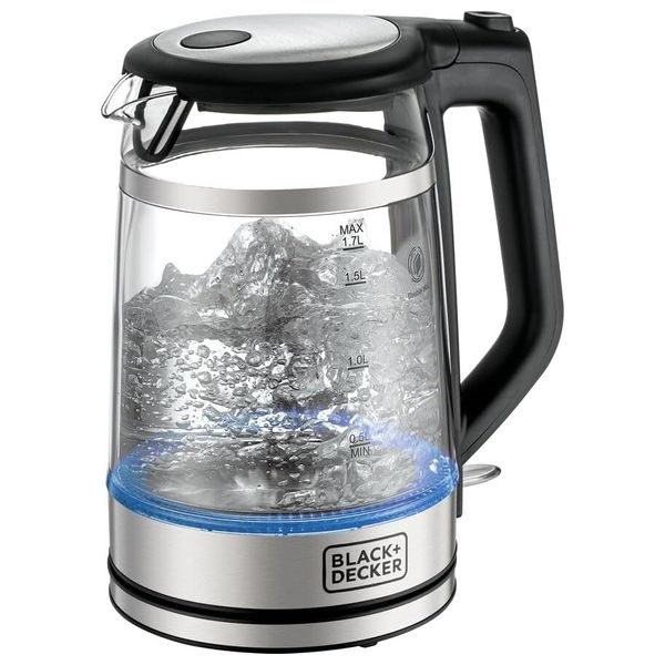 Black & Decker GK220  - Electric Kettle - 1.7 L - 2200 W - Silver
