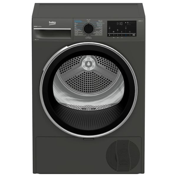 Beko B5T68253MG - 8Kg - Front Loading Dryer - Gray