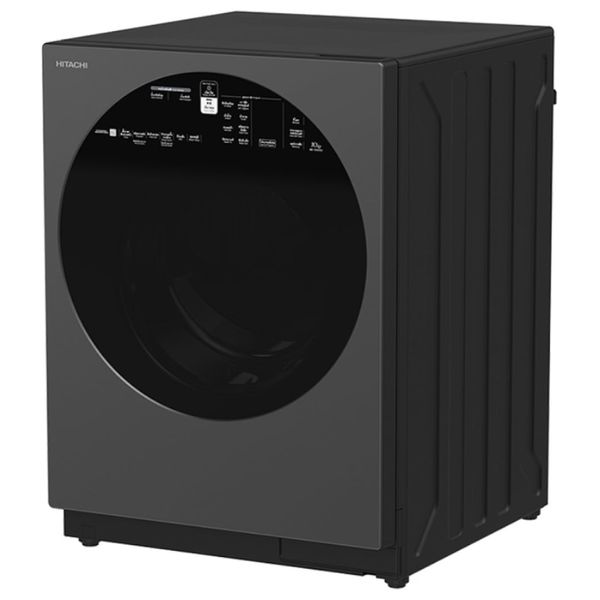  Hitachi BD-100XGV 3CQ - 10Kg - 1600RPM - Front Loading Washing Machine - Gray 