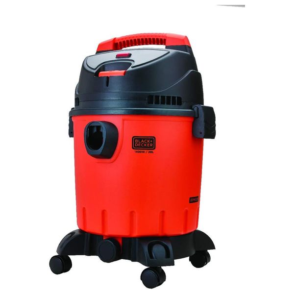  مكنسة كهربائية اسطوانية بلاك اند ديكر- 1400 واط  - 20 لتر- WDBD20-B5 - برتقالي 