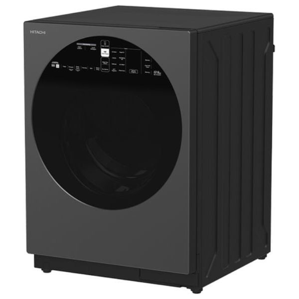  غسالة ومجففة هيتاشي فتحة امامية - 12/8 كغم - 1600 دورة بالدقيقة - BD-D120XGV-3CQ - رمادي 