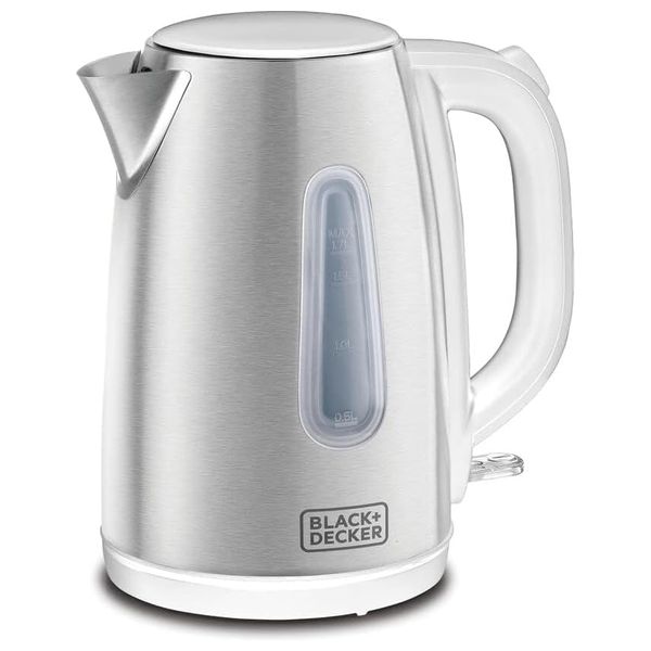 Black & Decker JC454-B5 - Electric Kettle - 1.7 L - 2200 W - Silver