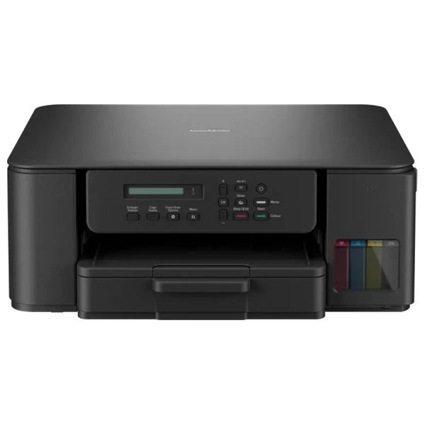 طابعة برذر DCP-T530DW - الكل في واحد - واي فاي وطباعة مزدوجة - 16 صورة في الدقيقة أحادية اللون / 9 صور في الدقيقة ملونة - أسود