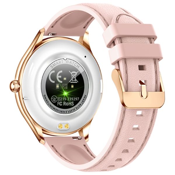  ساعة ذكية هافيت M9048 - شاشة اموليد 1.43-انج - عمر بطارية 250 مللي امبير - وردي 