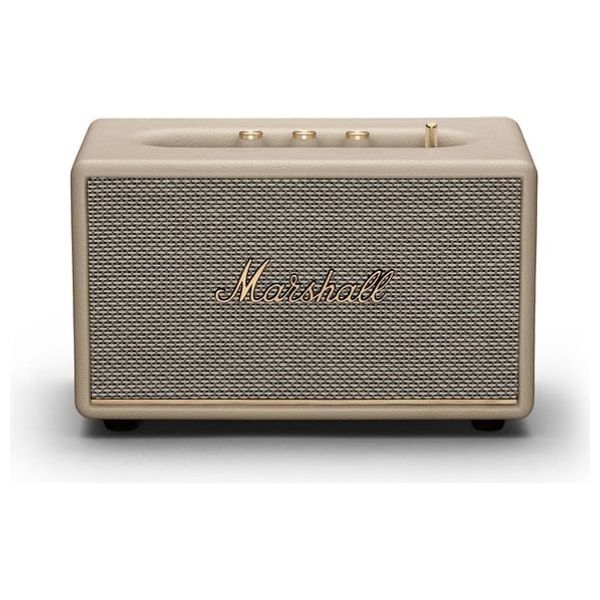 مكبر صوت بلوتوث مارشال Acton III - تصميم مضغوط ومبدع - كريمي