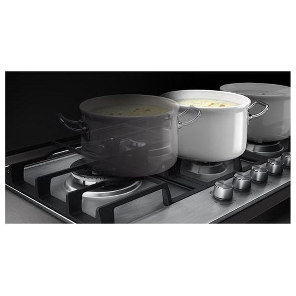  Samsung NA75J3030AS - 5 Burners - Built-In Gas Cooker - Stainless Steel 