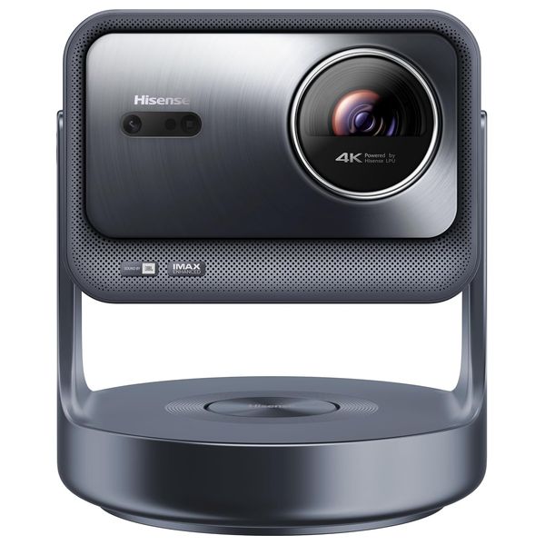 Hisense C2 Ultra - Triple Laser Smart Portable Projector - 4K UHD - projection size 65 Inch – 300 Inch - Gray