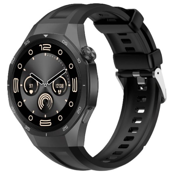 G-tab GTR5 - Smart Watch - 1.43-inch Amoled - 3ATM - Bluetooth - Black