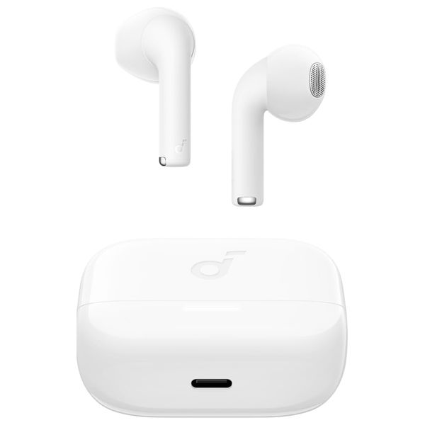  Anker K20i - Bluetooth Headphone In Ear - Up to 36 hours with charging case - White 