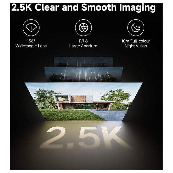  Xiaomi BW500 - Outdoor Security Camera - White 