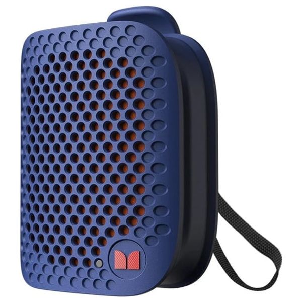 Monster Blaster Micro 6W Portable Speaker - Water Resistance IPX7 - Battery Life Up to 12 hours at 50% volume - Blue