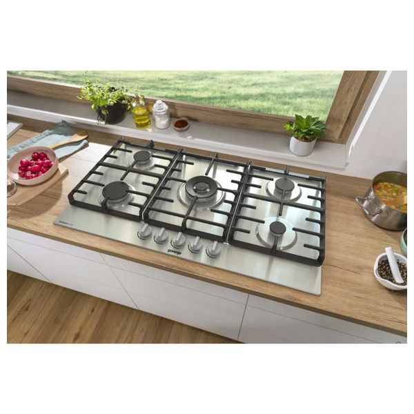 Gorenje GW9C51X - 5 Burners - Built-In Gas Cooker - Stainless Steel
