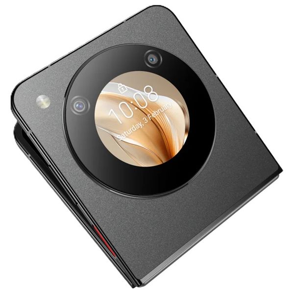  ZTE Nubia Flip 5g - External Display 1.43-inch, OLED - Internal Display 6.9-inch FHD+ foldable, 120 Hz - Qualcomm Snapdragon 7 Gen 1, octa-core - 4310 mAh, 33W Fast Charging 