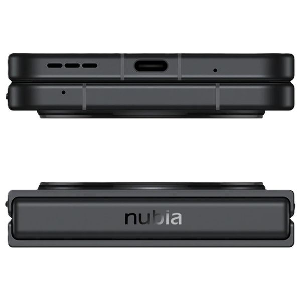  ZTE Nubia Flip 5g - External Display 1.43-inch, OLED - Internal Display 6.9-inch FHD+ foldable, 120 Hz - Qualcomm Snapdragon 7 Gen 1, octa-core - 4310 mAh, 33W Fast Charging 