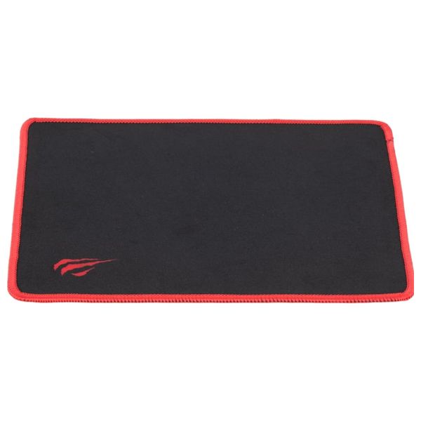  ماوس باد الألعاب هافيت HV-MP839 - قاعدة مطاطية مانعة للانزلاق تضمن الثبات أثناء الاستخدام - سطح من القماش الناعم لحركة الماوس بسلاسة ودقة عالية - أسود 