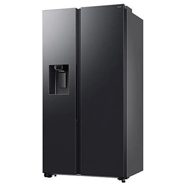  Samsung RS70F64K1FLV - Side-by-Side Refrigerator - 24 ft - AI Inverter Compressor - Black 