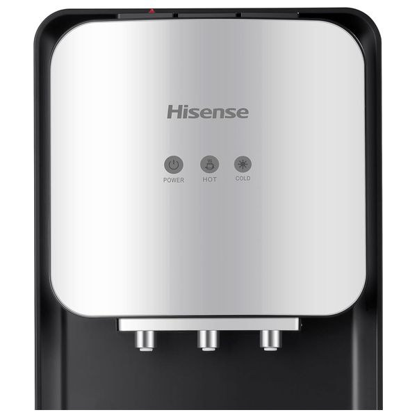 براد مياه هايسنس - قدرة تبريد 90 واط - تعبئة سفلية/تعبئة عبر الأنابيب مع فلتر - سلفر