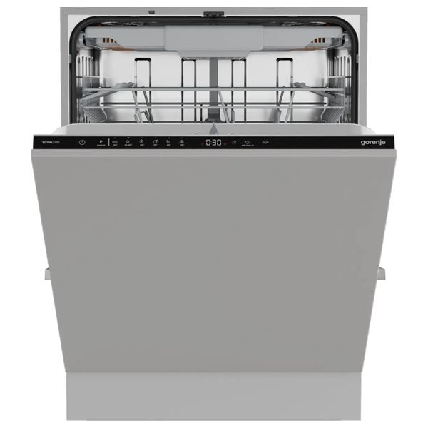 Gorenje GV16D5 - Fully integrated Dishwasher - 16 Set - FlexInterior with 3 adjustable baskets - Silver