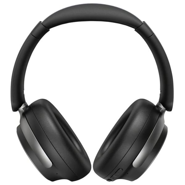 سماعات رأس  فوق الأذن بوجاني BH01 Space - تقنية إلغاء الضوضاء النشطة الهجينة - مدة تشغيل تصل إلى 120 ساعة عند مستوى صوت 50% مع إيقاف تشغيل تقنية إلغاء الضوضاء النشطة - أسود
