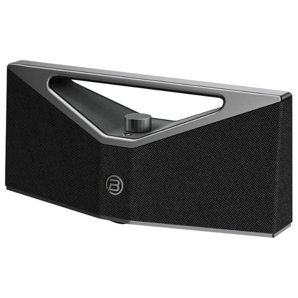 سبيكرصوت بلوتوث محمول بوجاني Brief Pro - طاقة خرج تصل إلى 160 واط - مقاومة للماء بمعيار IPX5 - سلفر