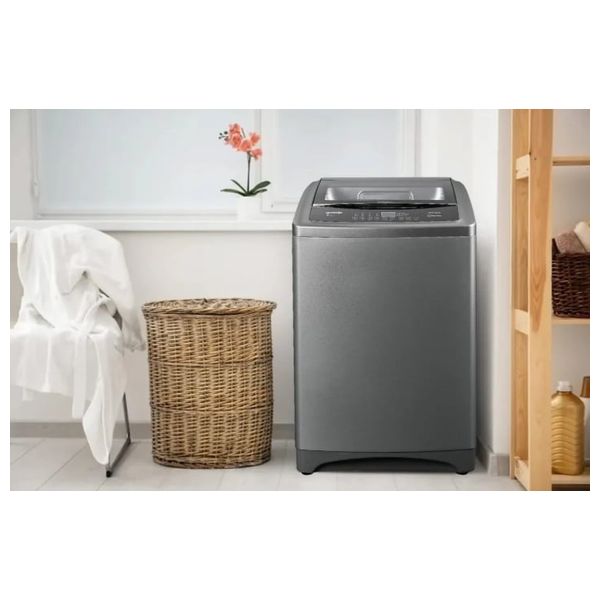 غسالة ملابس جورنجي- تحميل علوي - سعة 16 كجم - 8 برامج - WTP16NS - سلفر