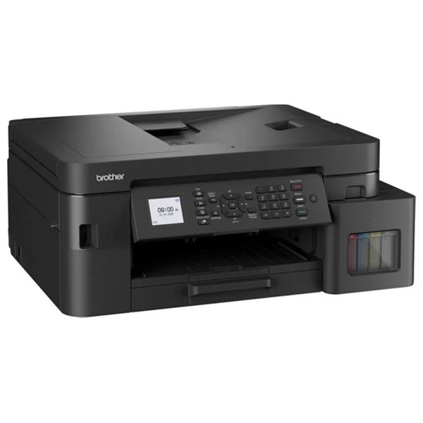 طابعة خزان الحبر برذر MFC‑T930DW - طباعة سريعة على ورق A4 - وحدة تغذية تلقائية للمستندات ووحدة دوبلكس - أسود