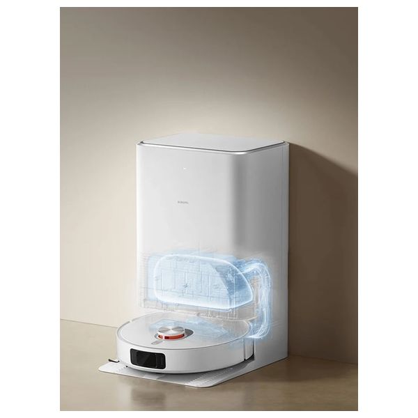  مكنسة روبوت  شاومي X20 Pro - 55 واك - نظام الملاحة بالليزر LDS مع ضوء منظم بزاوية 120 درجة - ابيض 