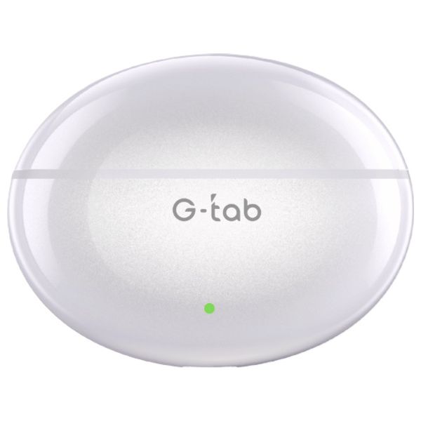G-tab TWS-Clip3 - In Ear Headphones - Bluetooth 6.0 - Lightweight & Comfortable - White