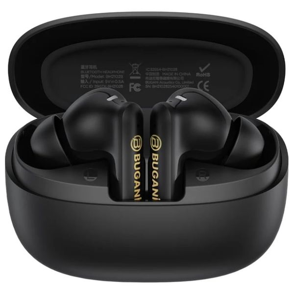 سماعات أذن لاسلكية حقيقية بوجاني Freebuds B20 - مقاومة للماء بمعيار IPX4 - تحكم باللمس - أسود