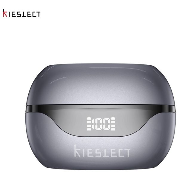 Kieslect Earbuds Air - Bluetooth Headphone In Ear - IPX4 Water Resistance - 3D Surround Sound - Silver