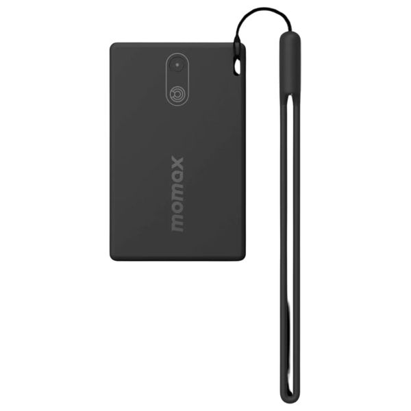  Momax Find My Ultra Slim Tracker - Precise Positioning - Long Battery Life - Black 