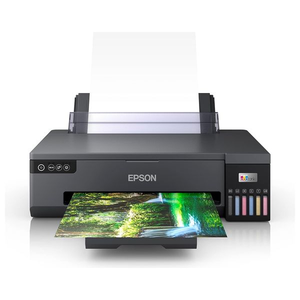  طابعة صور ابسون EcoTank L18050 - A3+ - عالية الجودة - طباعة لاسلكية عبر واي فاي ولوحة ابسون سمارت - رمادي 