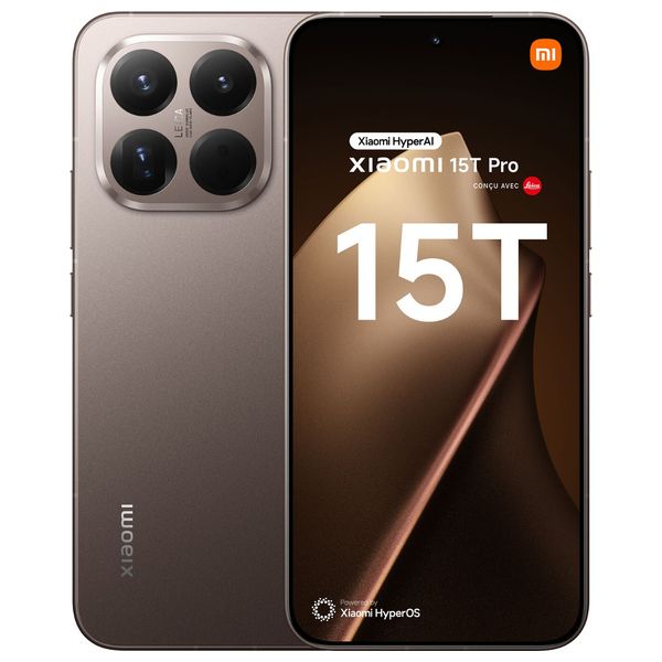 Xiaomi 15T Pro - Dual SIM - 6.83 Inch, 144 Hz, OLED - MediaTek Dimensity 9400+ (3nm) - 5500mAh + Xiaomi Redmi Watch 3 Active 
