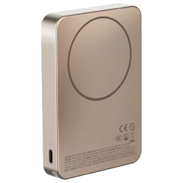  شاحن محمول موماكس 1-باور ميني - 10000 مللي أمبير - شحن فائق السرعة بقوة 30 واط بتقنية PD - ذهبي 