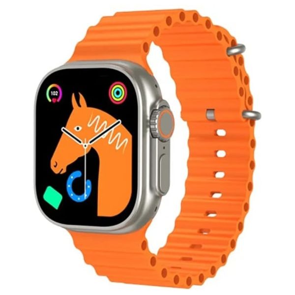 Itel Smart Watch 2 Ultra - 2.0-inch Display - Stylish, durable, and water-resistant design - 630 mAh - Orange