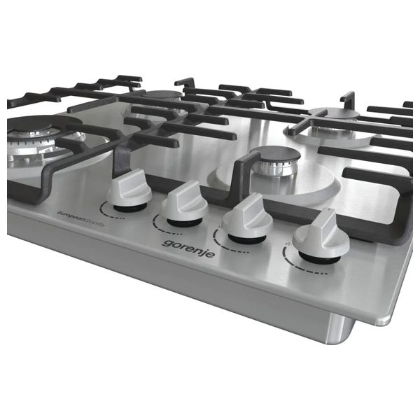 Gorenje GW642X - 4 Burners - Built-In Gas Cooker - Silver