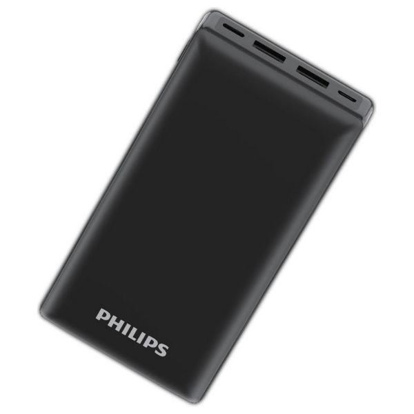 Philips 1079 - Power Bank - 20,000 mAh - Max 20W - Black